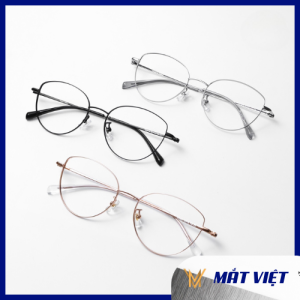 Mắt Việt - Gọng Kính Cận Dáng Mắt Mèo - Gọng Kính Cận Siêu Nhẹ Cao Cấp
