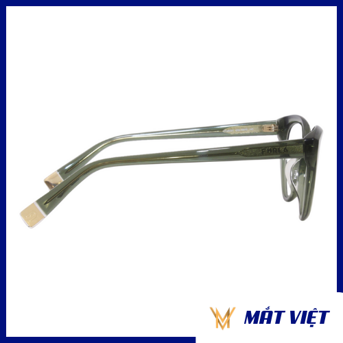 Mắt Việt - Gọng kính FURLA - Gọng Mắt Mèo Xanh Khói Thời Thượng - Ảnh 2